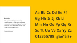 Ornella Ketchangue Luciole typeface