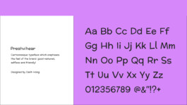 Ornella Ketchangue Preahvihear typeface by Danh Hong